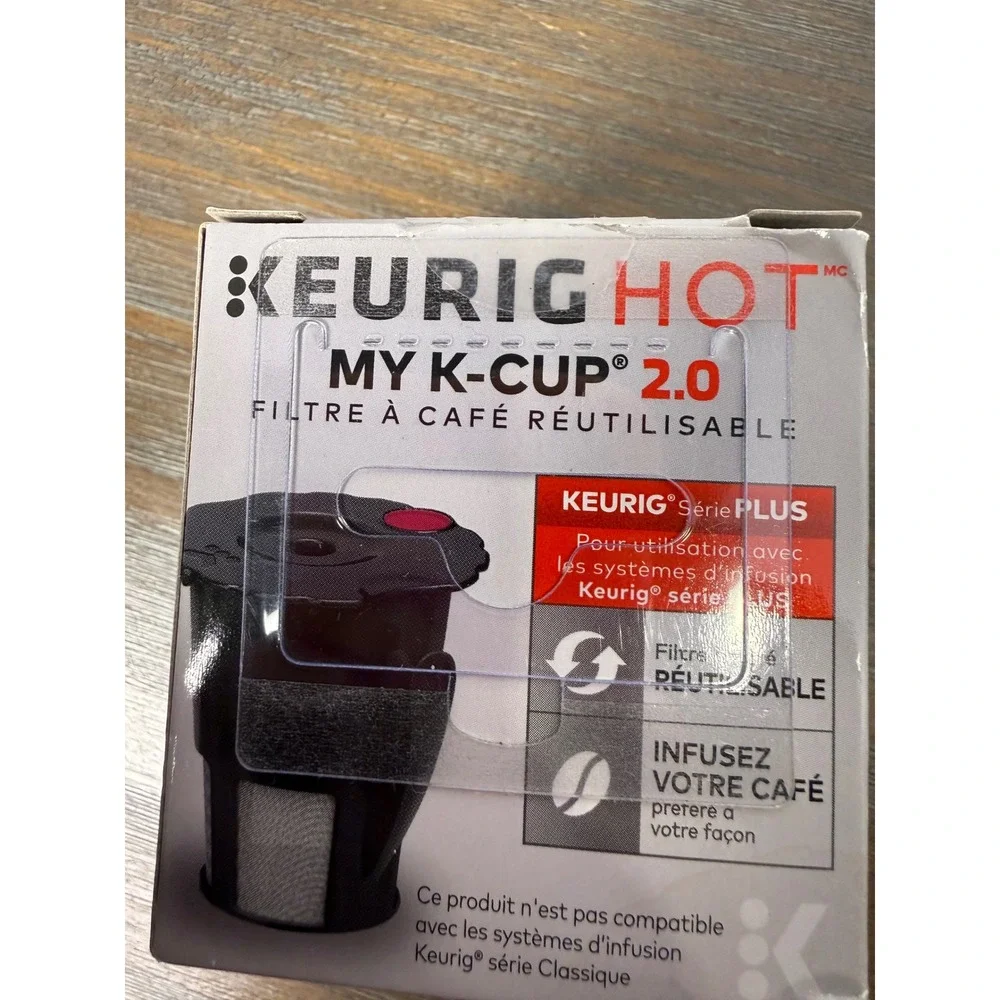 Keurig HOT 2.0 My K-Cup Reusable Coffee Filter Plus Series NEW